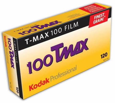 Kodak Professional T-Max 100 Black and White Negative Film (120 Roll Film, 5-Pack)